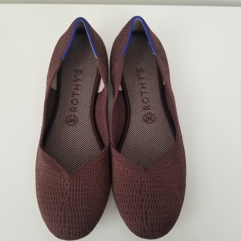 Rothy's The Flat Truffled Python Retired Print Si… - image 5